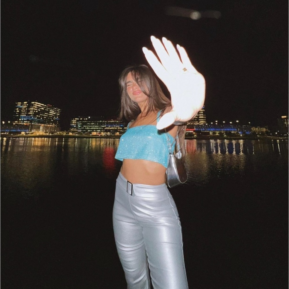 Made in the UK silver pants